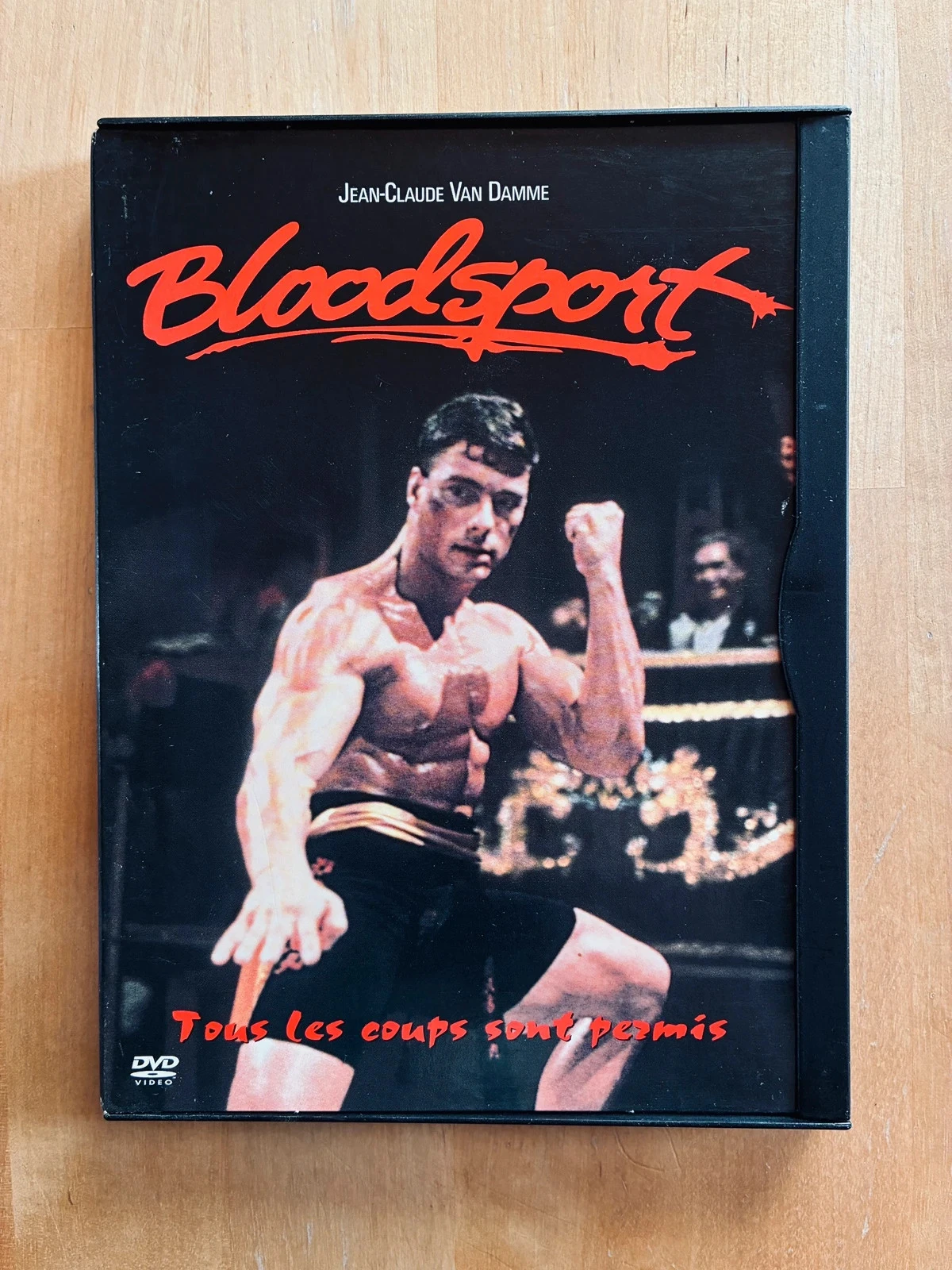 DVD Bloodsport Jean-Claude Van Damme.